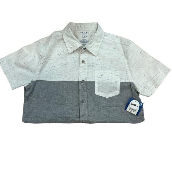 Arizona Boys Button Down Dress Shirt - Picture 3 of 5